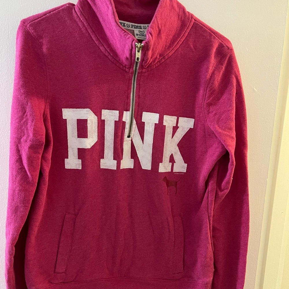 Pink hoodie